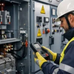 Geschokte bedrijfseigenaar ontvangt negatief verslag na inspectie van hoogspanningscabine met AREI-inbreuken - risico op zware boetes en productieverlies